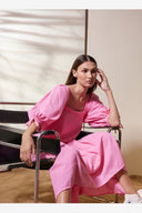 RUESTIIC LYRA MAXI DRESS - PEONY PINK