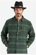 BRIXTON MESSER FEDORA FELT HAT BLACK