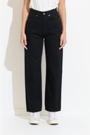 MISFIT WOMEN'S MAKERS STRAIGHT JEAN - COAL