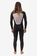 VISSLA 7 SEAS 4-3 FULL CHEST ZIP WETSUIT - BLACK