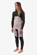 VISSLA 7 SEAS 4-3 FULL CHEST ZIP WETSUIT - BLACK