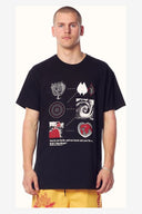 MISFIT NOR NINA 50/50 SS TEE - PIGMENT BLACK