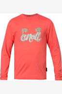 GIRLS TODDLER SKINS LONG SLEEVE RASH TEE