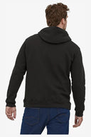 PATAGONIA P-6 LOGO UPRISAL HOODY BLACK