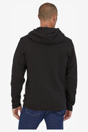 PATAGONIA P-6 LOGO UPRISAL HOODY BLACK