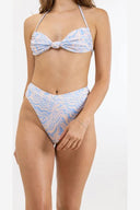 RHYTHM PARADISO DEEP V HI WAIST PANT - BLUE