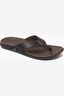 REEF LEATHER JANDAL J BAY III DARK BROWN