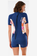 RIP CURL RIPCURL DAWN PATROL 2MM SPRINGSUIT BACKZIP PINK WETSUIT