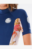 RIP CURL RIPCURL DAWN PATROL 2MM SPRINGSUIT BACKZIP PINK WETSUIT