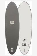 SPOOKED KOOKS UFO 7'6 - GREY