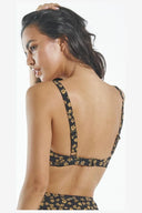 THRILLS DAISY CROP BIKINI TOP BLACK MOUNTSURFSHOP