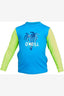 O'NEILL BOYS TODDLER SPF LONG SLEEVE RASH TEE - SKY