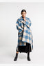THING THING DIXIE COAT - SOFT BLUE CHECK