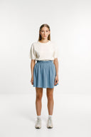 THING THING SORRY SKIRT - CHINA BLUE