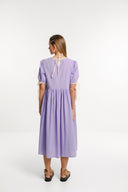 THING THING MADELINE DRESS PURPLE ROSE THINGTHING