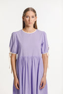 THING THING MADELINE DRESS PURPLE ROSE THINGTHING