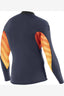 VISSLA 7 SEAS BOYS LONG SLEEVE WETSUIT TOP ZIP THROUGH NAVY MOUNTSURFSHOP