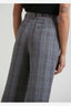 AFENDS MAISIE - HEMP CHECK FLARED PANT