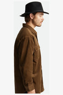 BRIXTON WESLEY FEDORA - BLACK