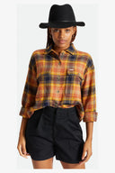 BRIXTON WESLEY FEDORA - BLACK