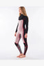 RIP CURL WOMENS DAWN PATROL 32MM GB BACK ZIP - BLACK