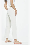PAIGE BUTTON JEAN - SHADY WHITE