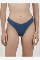 THRILLS ADIRA THONG BIKINI BOTTOM  - BOTANICAL BLUE