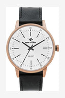 RIP CURL DRAKE WHITE LEATHER WATCH MENS RIPCURL