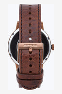 RIP CURL DRAKE BRONZED LEATHER WATCH MENS RIPCURL