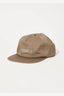 AFENDS OUTLINE RECYCLED - RECYCLED 5 PANEL CAP - BEECHWOOD