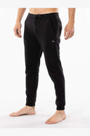 ANTI SERIES DEPARTED TRACKPANT - BLACK