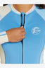 O'NEILL BAHIA NEO SKINS FRONT ZIP LONG SLEEVE SPRING 1MM SUIT - SUNDAE