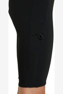 O'NEILL BOYS DEFENDER CHEST ZIP SHORT SLEEVE SPRING 2MM WETSUIT - BLACK