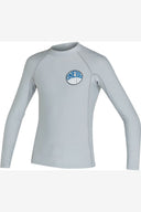 O'NEILL KIDS REACTOR UV LS RASH VEST - COOL GREY