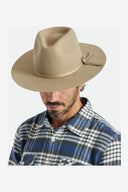BRIXTON COHEN COWBOY HAT - SAND