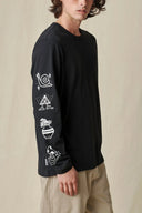 BOOTLEG DREAMS LS TEE - BLACK