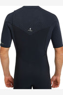O'NEILL HYPERFREAK CHEST ZIP SHORT SLEEVE FULL 2MM WETSUIT - BLACK