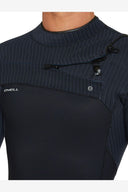 O'NEILL HYPERFREAK CHEST ZIP SHORT SLEEVE FULL 2MM WETSUIT - BLACK