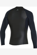 O'NEILL HYPERFREAK FRONT ZIP LONG SLEEVE WETSUIT JACKET 2MM - BLACK