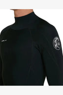 O'NEILL DEFENDER 4/3MM BACK ZIP STEAMER - BLACK
