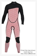 O'NEILL DEFENDER 4/3MM BACK ZIP STEAMER - BLACK