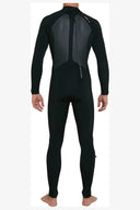 O'NEILL DEFENDER 4/3MM BACK ZIP STEAMER - BLACK