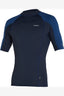 O'NEILL PSYCHO UV SS RASH VEST - ABYSS