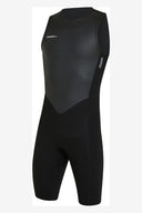 O'NEILL REACTOR 2 BACK ZIP SHORT JOHN 2MM WETSUIT - BLACK