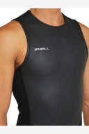 O'NEILL REACTOR 2 BACK ZIP SHORT JOHN 2MM WETSUIT - BLACK
