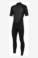 O'NEILL REACTOR 2 BACK ZIP SHORT SLEEVE FULL 3/2MM WETSUIT - BLACK