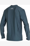 O'NEILL REACTOR UV LONG SLEEVE RASH TEE - GHOST GREEN