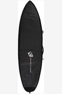 SHORTBOARD DAY USE 2.0 BOARD BAG - BLACK / SILVER