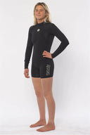 SISSTREVOLUTION YOUTH SUMMER SEAS 2/2 LONG SLEEVE SPRING SUIT SOLID BLACK