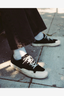 GLOBE SURPLUS BLACK/WHITE SKATE SHOE